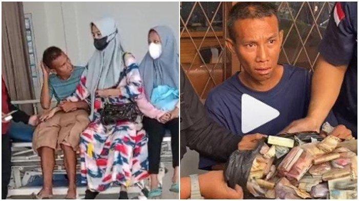 Viral Video Erik Pengemis yang Diamankan Bawa Uang Rp 50 Juta, Kini Dibawa ke Rumah Sakit Jiwa