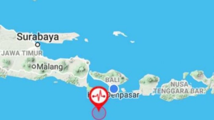 Gempa Magnitudo 5,1 Guncang Bali Kamis Pagi