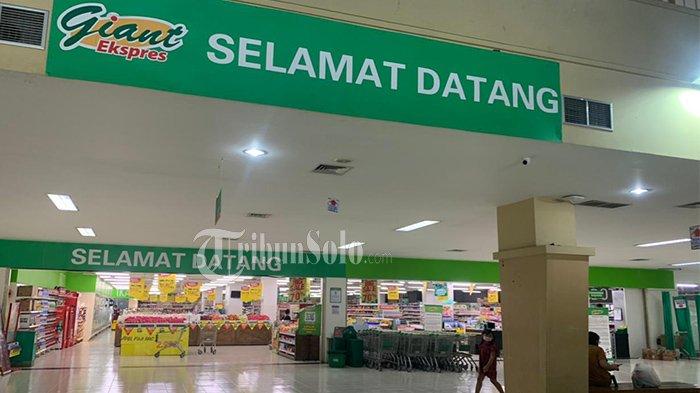 Bertahun-tahun Temani Warga Solo & Karanganyar, Giant di Palur Plaza Bakal Pamit, Kini Habiskan Stok