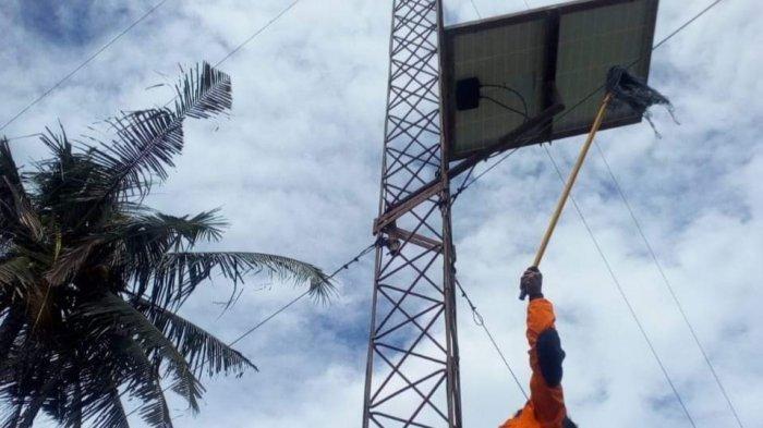 CEGAH LONGSOR - Ilustrasi Early Warning System, beberapa waktu lalu. Satu unit sistem peringatan dini longsor atau Early Warning System (EWS) telah resmi terpasang di Dusun Swadine, Desa Wukirsawit, Kecamatan Jatiyoso, Kabupaten Karanganyar. Lokasi ini dihuni oleh 57 kepala keluarga dengan total 150 jiwa dan tercatat pernah mengalami kejadian longsor pada tahun sebelumnya.
