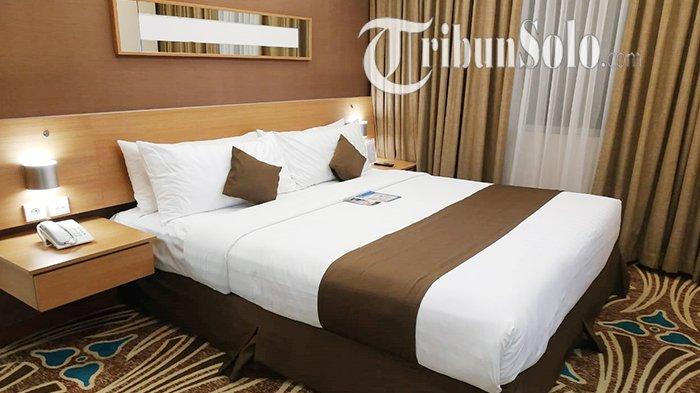 ILUSTRASI. Kamar Hotel di kawasan Karanganyar. Tingkat okupansi hotel di Karanganyar mengalami peningkatan momen tahun baru ini.