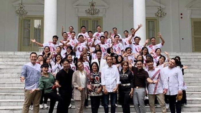 Disiarkan Hari Ini, Simak Keseruan Inul, Soimah dan Peserta LIDA 2019 Syuting Bareng Jokowi