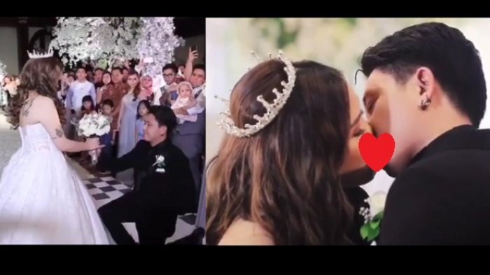 Gelar Resepsi Bagai Negeri Dongeng, Adegan 'Panas' Artis Ini di Video Nikahannya Jadi Sorotan Netter