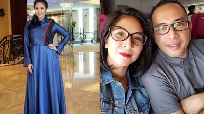 Beda Keyakinan, Intip Potret Harmonisnya Keluarga Novita Angie dan Suami saat Rayakan Lebaran