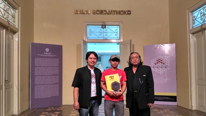 Lewat Lukisan Mesra dalam Cinta, Mahasiswa Ini Raih Juara Pameran Kompetisi Karya Mahasiswa ISI Solo