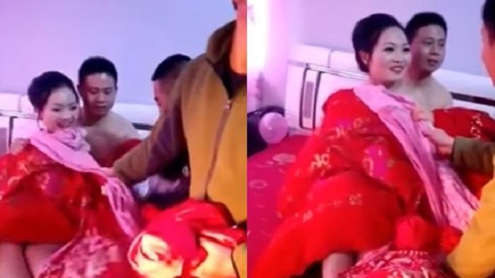 Tradisi Pengantin Baru yang Aneh dan Gila! Suami Harus Rela Istrinya Diginiin Para Tamu