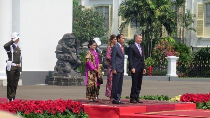 Presiden Jokowi Terima Kunjungan Presiden Argentina di Istana Bogor