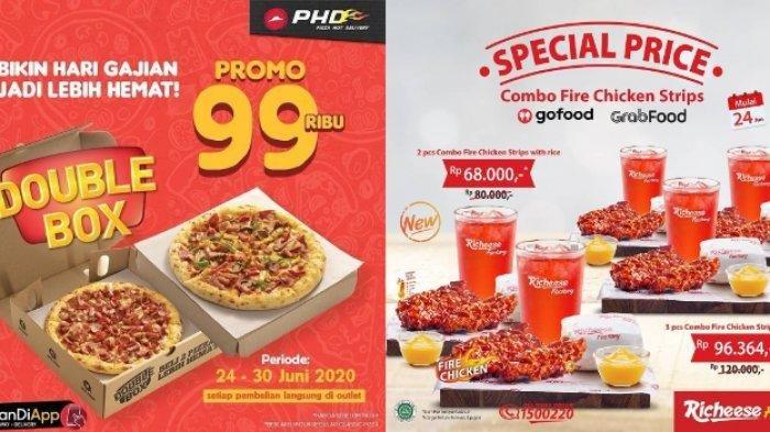Promo J.CO, Richeese Factory, PHD, hingga HokBen Spesial Akhir Bulan, Dapatkan Diskon Rp 50 Ribu