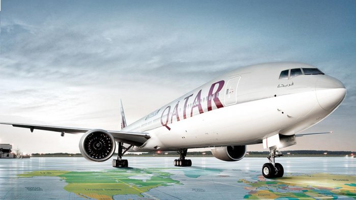 Pesawat Qatar Airways Tertabrak Truk Air di Bandara Kolkata India