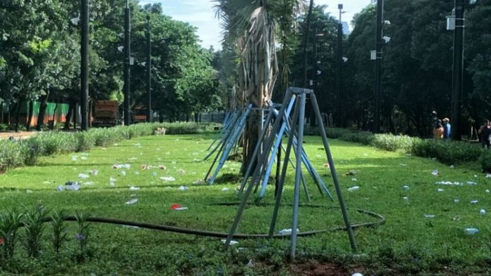 Biaya Perbaikan Fasilitas GBK yang Dirusak Suporter Bakal Jadi Tanggungan Panitia