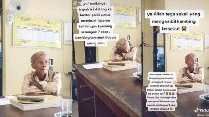 Viral Kisah Kakek di Musi Banyuasin Kehilangan 7 Ekor Kambing Titipan, Menangis saat Lapor Polisi