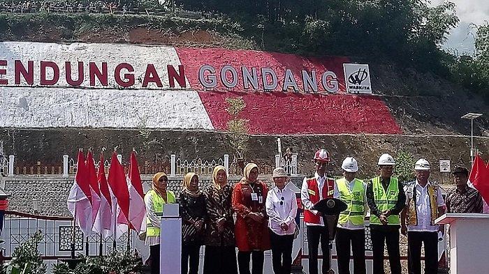 Jokowi Resmikan Waduk Gondang Karanganyar, Bupati Karanganyar: Kami Menunggu Hadiah Berikutnya Pak