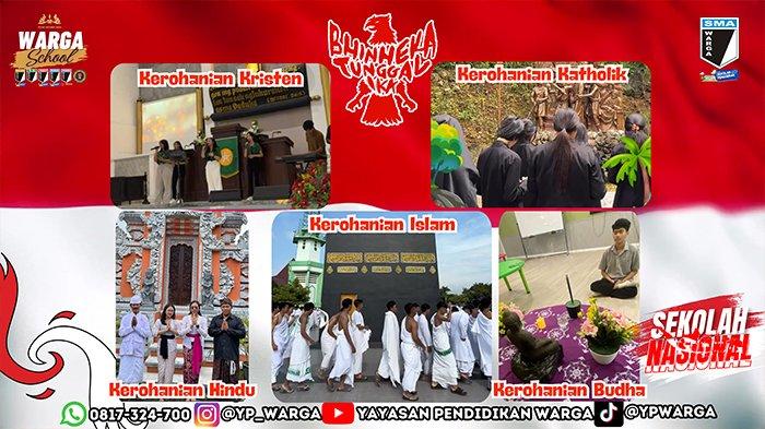 Tingkatkan Keimanan Siswa hingga Guru, SMA Warga Surakarta Gelar Kegiatan Kerohanian 5 Agama Berbeda