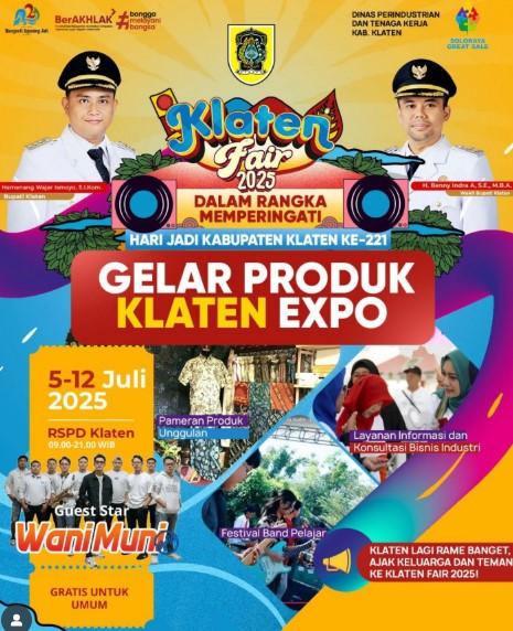 Gelar Produk Klaten Expo 2025