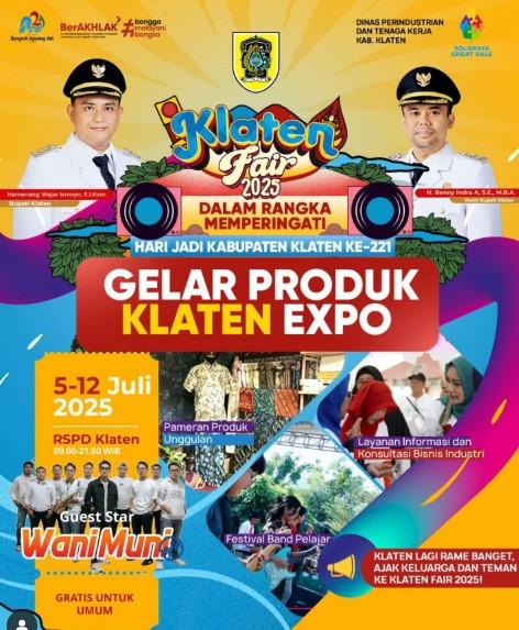 Pembukaan Klaten Fair 2025