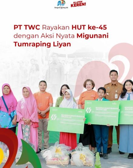 Hari Ulang Tahun ke-45 PT. Taman Wisata Candi (TWC) Borobudur, Prambanan, dan Ratu Boko