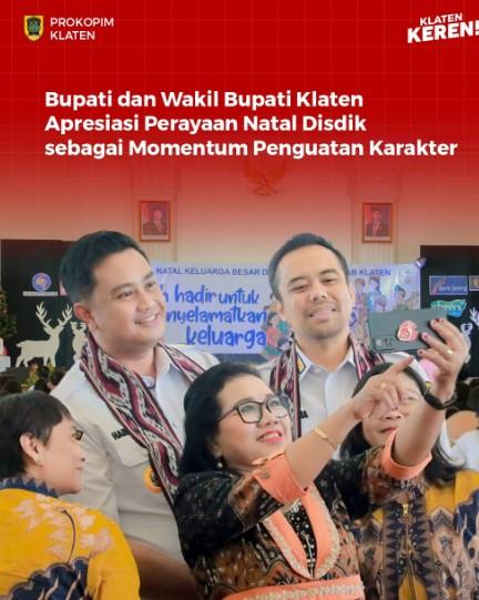 Umat Kristiani di lingkungan Dinas Pendidikan Kabupaten Klaten menyelenggarakan Perayaan Natal 