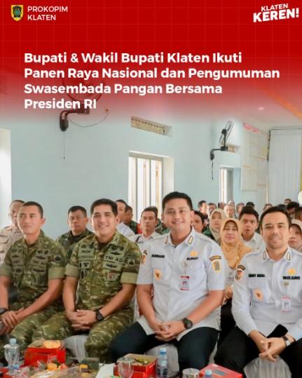 Panen Raya dan Pengumuman Swasembada Pangan