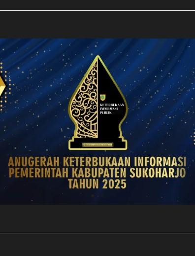 Daftar Peraih Anugerah Keterbukaan Informasi Kabupaten Sukoharjo 2025
