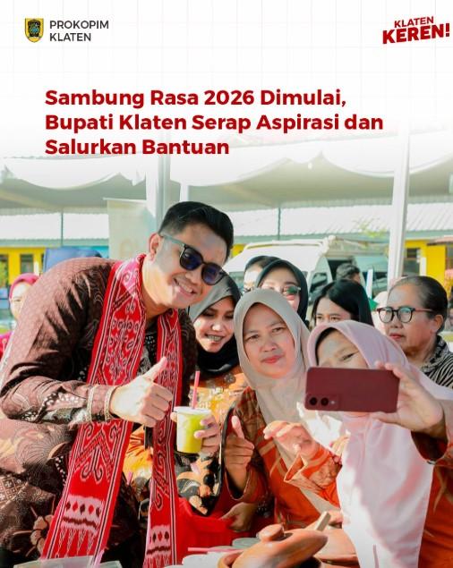 Pemerintah Kabupaten Klaten kembali menghadirkan program Sambung Rasa