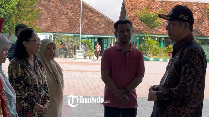 BREAKING NEWS : Bupati Boyolali Sidak SMP Negeri 2 Banyudono, Ada Isu Penahanan Ijazah Siswa