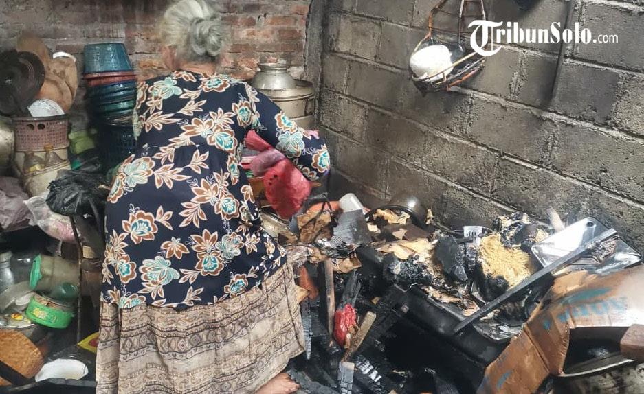 Waspada Saat Masak! Lupa Rebus Biji Nangka, Dapur Nenek Warga Bakungan Boyolali Ludes Terbakar
