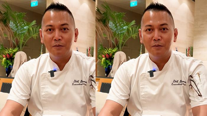 Sosok Chef Didi Sarwono, Punya Jargon Catch Me If You Can, Bikin Hotel Alila Solo Tak Terkejar