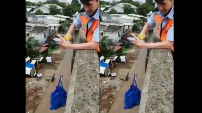 Fakta di Balik Petugas Beli Takjil dengan Cara Mancing dari Atas Jalan Tol, Ternyata Ada Kode Unik