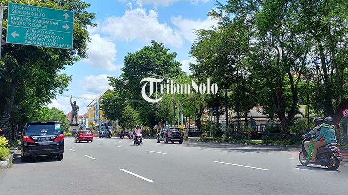 Volume Kendaraan saat Libur Natal di Solo Meningkat, Tapi Jalanan Terpantau Lengang