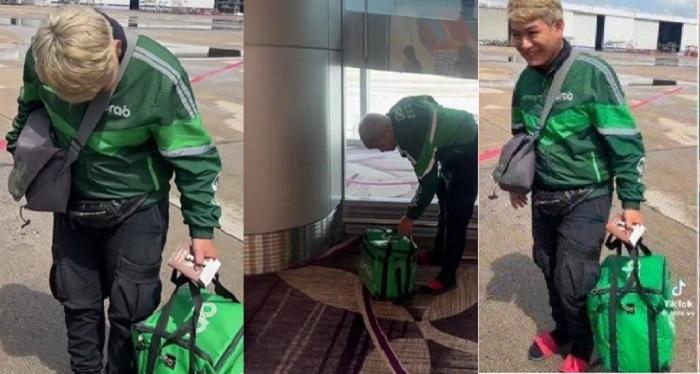 Kisah Driver Ojol Dapat Pesanan dari Singapura Antar Nasi Ayam, Sampai Dipesankan Tiket Pesawat