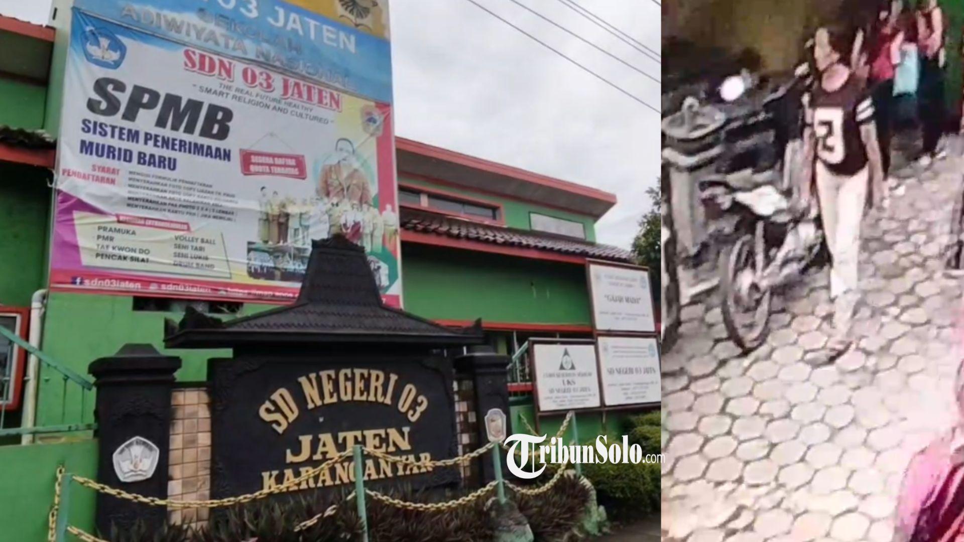 Kolase-SDN-3-Jaten-Karanganyar-dan-tangkapan-layar-CCTV-pelaku-perampasan-anting-siswi.jpg