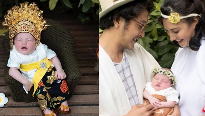 Gemasnya Potret Terbaru Nadi Djiwa Anggara, Putri Pertama Nadine Chandrawinata dan Dimas Anggara