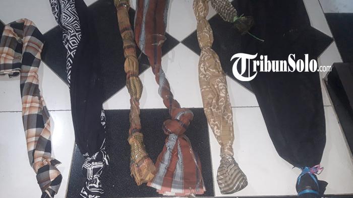 Potret Sarung Modifikasi yang Dibawa Remaja Sukoharjo, Hendak Dipakai Perang Sarung