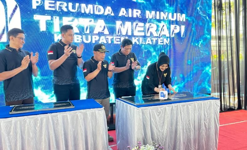Bupati Klaten Sri Mulyani Resmikan SPAM Ingas Cokro dan Reservoir Karanglo, Jangkau Pelanggan Baru!