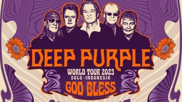Jadwal Konser Deep Purple di Solo : God Bless Jadi Band Pembuka, Ulangi Sejarah Tahun 1975