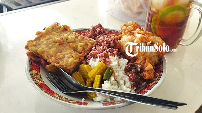 Kuliner Klaten: Warung Nasi Sayur Jeffry, Menu Masakan Rumahan, Ada Nasi Putih dan Merah