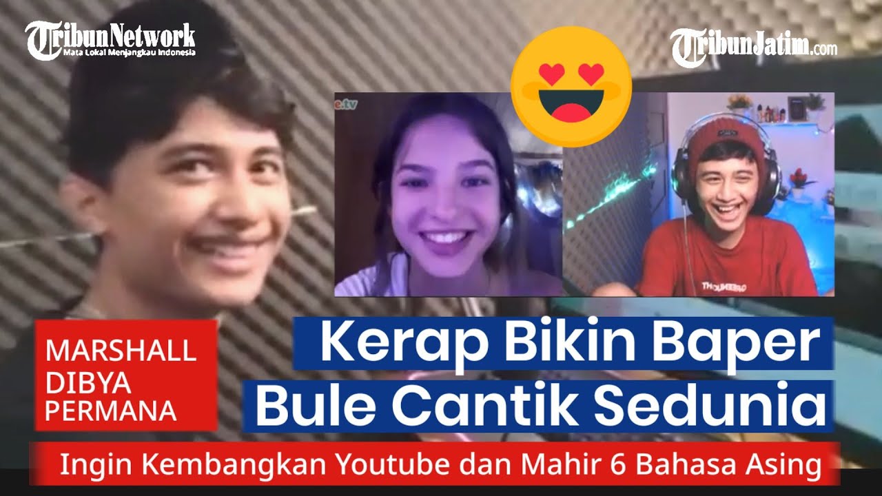 Pengakuan YouTuber Bondowoso Marshall Dibya Bikin Baper Cewek Bule, Modal Bisa Bahasa Asing & Ome TV