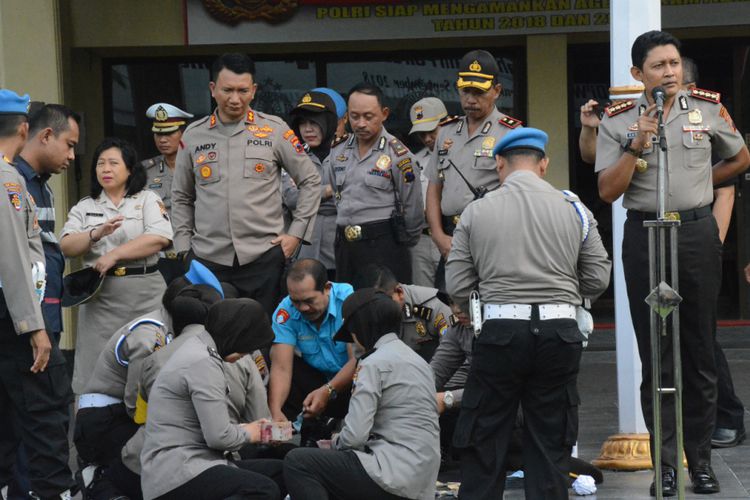 Dalam 15 Menit, Polresta Solo Kumpulkan Dana Rp 60 Juta untuk Bantu Korban Tsunami Selat Sunda