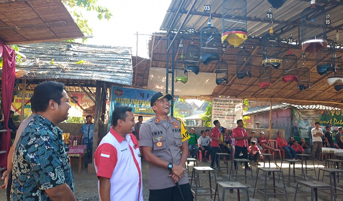 Lomba Kicau Burung di Sukoharjo dalam Rangka HUT Bhayangkara ke-73 Dibanjiri Peserta dan Hadiah