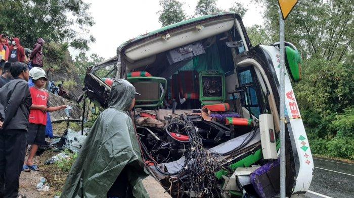 Tragedi Bus GA Trans Maut di Imogiri, 13 Penumpang Tewas : Polisi Sebut Rombongan dari Solo