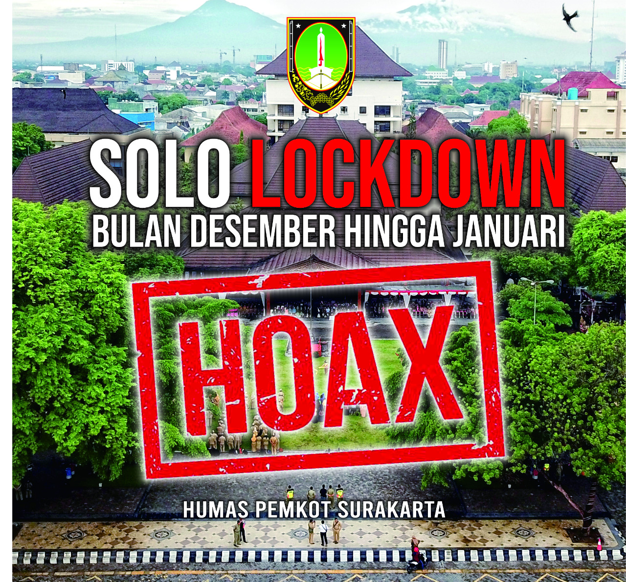 Beredar Pesan WA Solo Lockdown, Wali Kota Solo : Tidak Ada Lockdown, Tapi Pengetatan