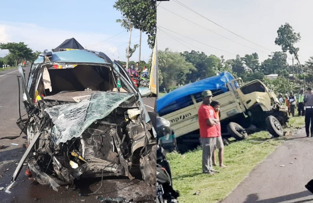 Berikut Ini Daftar Nama Penumpang, saat Daihatsu Xenia Kecelakaan Mengerikan dengan Truk di Sragen