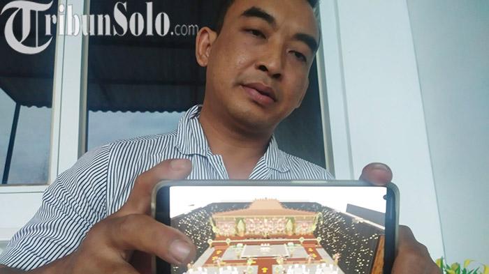 Ini Pria Beruntung yang Mendekor Pernikahan Adik Jokowi dan Ketua MK di Solo : Konsepnya Jawa Klasik