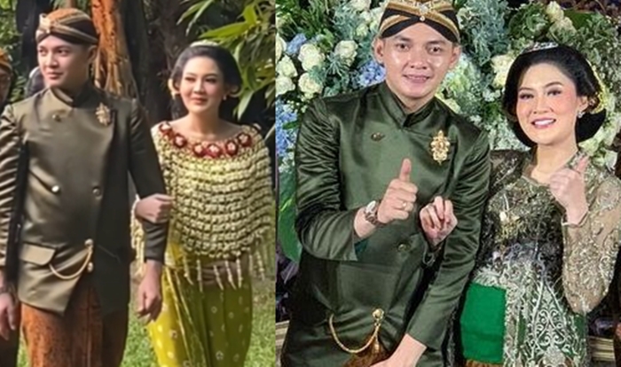 Potret Meriahnya Acara Mitoni atau 7 Bulan Kehamilan Nella Kharisma, Tampil Serasi dengan Dory Harsa