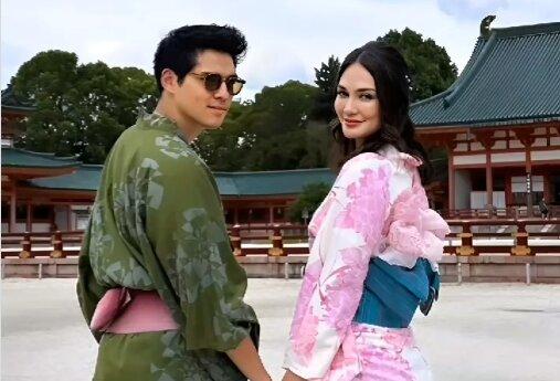Luna Maya dan Maxime Bouttier Liburan Bareng, Mesra Gandengan Tangan di Jepang