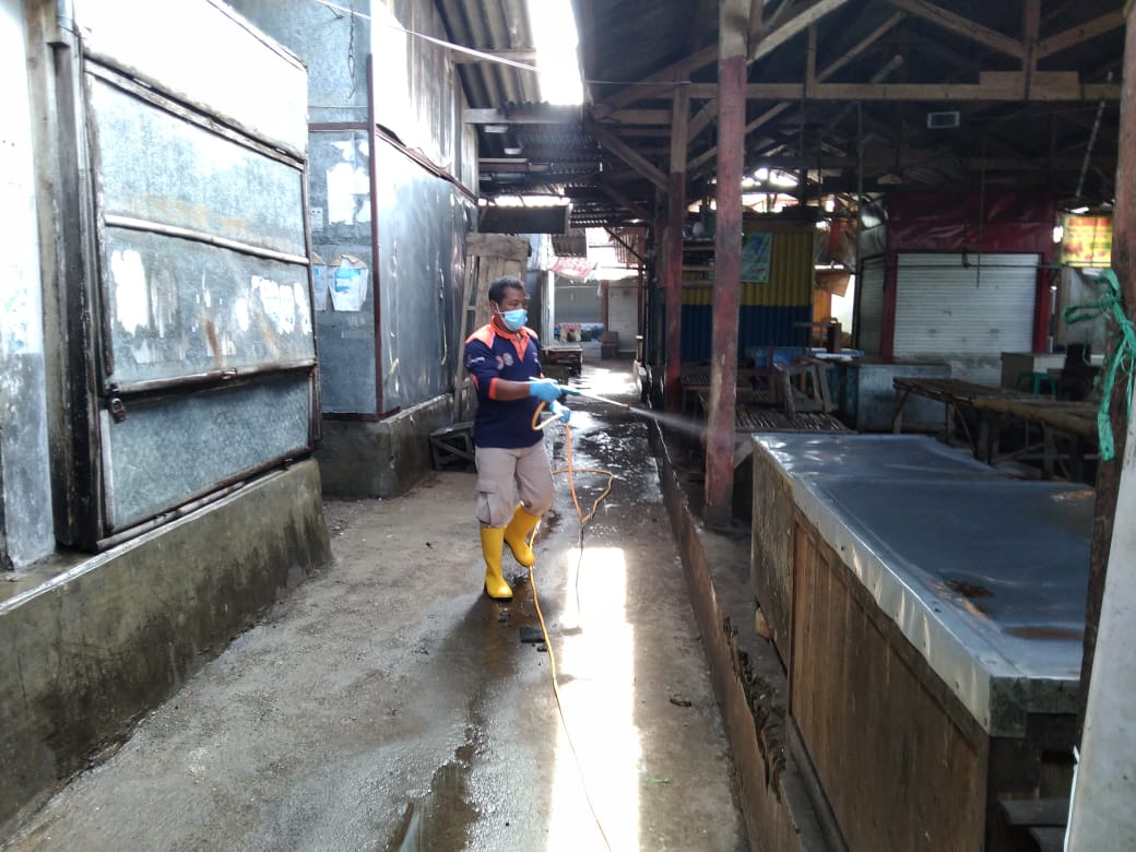 Dampak Lockdown, 581 Pedagang Pasar Jambangan Karanganyar Tutup Lapak Dua Hari