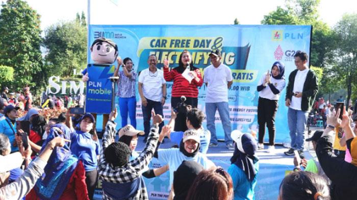 PLN Ramaikan Car Free Day Semarang, Kenalkan Electrifying Lifestyle