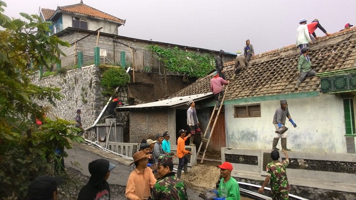 Diterjang Puting Beliung, 138 Rumah di Kecamatan Selo Boyolali Rusak
