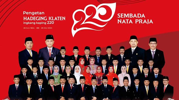 Selamat Hari Jadi ke-220 Klaten, DPRD Klaten Jateng Puji Pembangunan, Ungkap Harapan Untuk Klaten