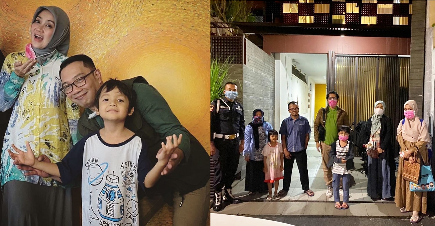 Cerita Happy Ending Ridwan Kamil soal Bocah yang Tinggal Bersamanya karena Orangtua Positif Corona
